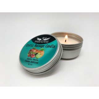 5th Paradise - Świeca do masażu - Erotic Massage Candle Sparkling Exotic Fruits 30ml