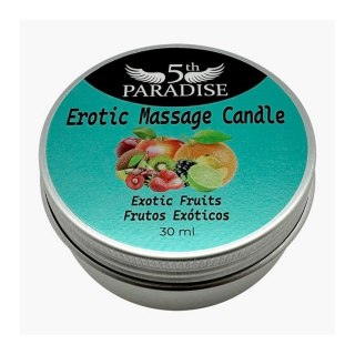 5th Paradise - Świeca do masażu - Erotic Massage Candle Sparkling Exotic Fruits 30ml