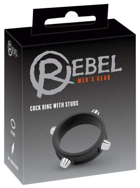 Rebel Cock Ring with Studs Rebel Cock Ring with Studs