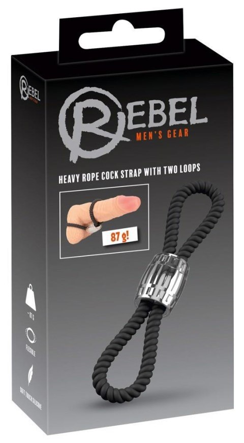 Rebel Heavy Rope Cock Strap 2L Rebel Heavy Rope Cock Strap 2L