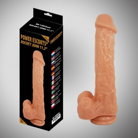 Rocket john flesh dildo 11,2 inch / 28,5 cm Rocket john flesh dildo 11,2 inch / 28,5 cm