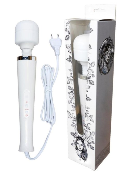 Stymulator-Magic Massager Wand Cable 110-240V White 10 Function Stymulator-Magic Massager Wand Cable 110-240V White 10 Function