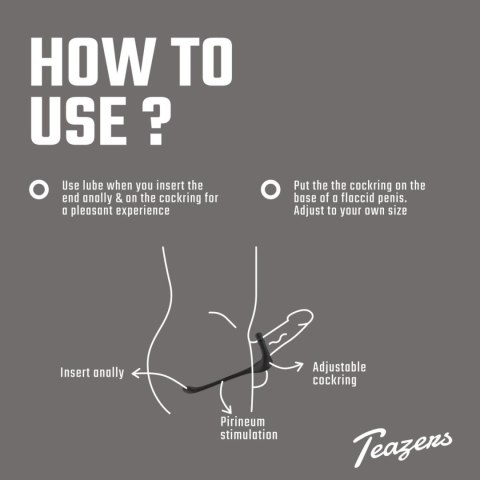 Teazers Triple Prostate Vibrator with Remote Teazers Triple Prostate Vibrator with Remote