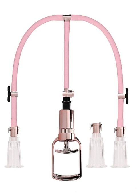 Clitoral & Nipple Pump Set Medium - Rose Gold Clitoral & Nipple Pump Set Medium - Rose Gold