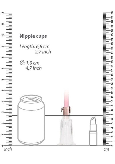 Clitoral & Nipple Pump Set Medium - Rose Gold Clitoral & Nipple Pump Set Medium - Rose Gold