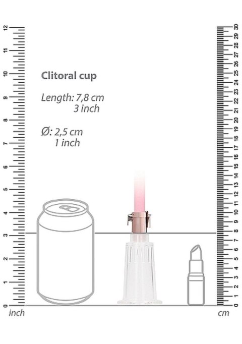 Clitoral & Nipple Pump Set Medium - Rose Gold Clitoral & Nipple Pump Set Medium - Rose Gold