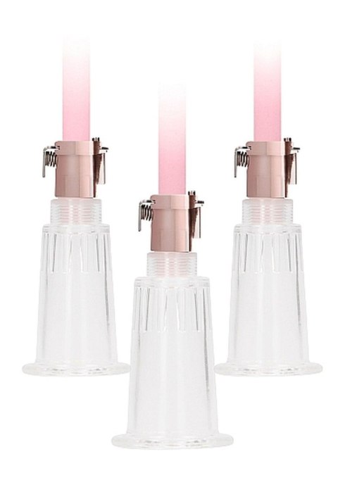 Clitoral & Nipple Pump Set Medium - Rose Gold Clitoral & Nipple Pump Set Medium - Rose Gold