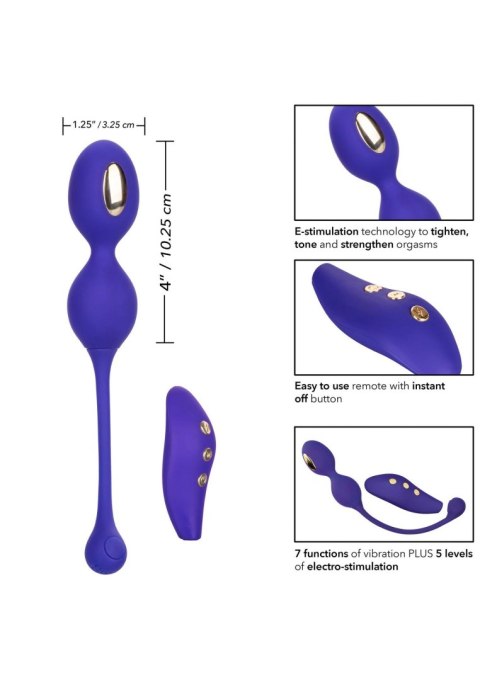 Estim Dual Kegel Exerciser Blue Estim Dual Kegel Exerciser Blue