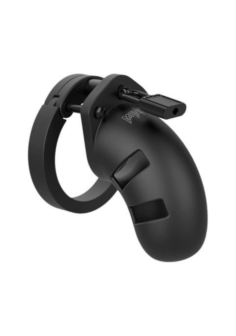 Model 20 - Chastity - 3.5"""" - Silicone Cock Cage - Black Model 20 - Chastity - 3.5"""" - Silicone Cock Cage - Black