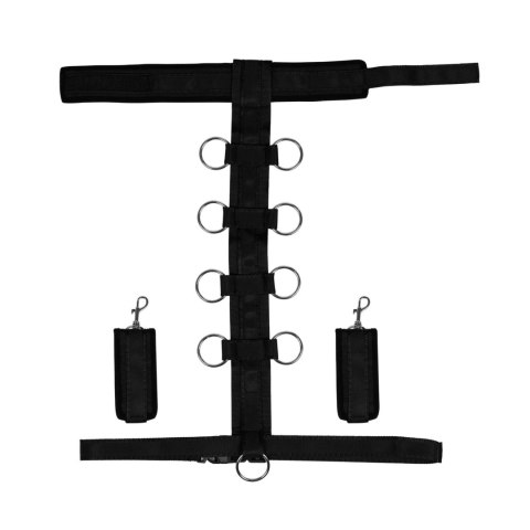 Restraint Harness with Collar and Hand Cuffs Restraint Harness with Collar and Hand Cuffs