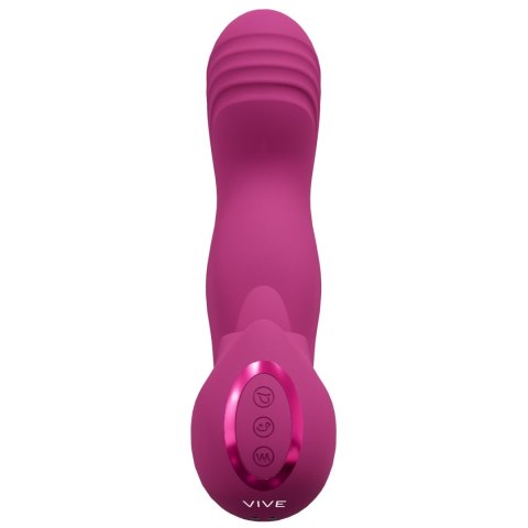 VIVE - Yumi - Rechargeable Triple Motor - G-Spot Finger Motion Vibrator and Flickering Tongue Stimulator VIVE - Yumi - Rechargeable Triple Motor - G-Spot Finger Motion Vibrator and Flickering Tongue Stimulator