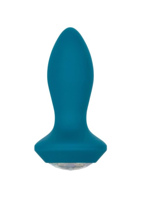 Vibrating Petite Crystal Probe Blue Vibrating Petite Crystal Probe Blue