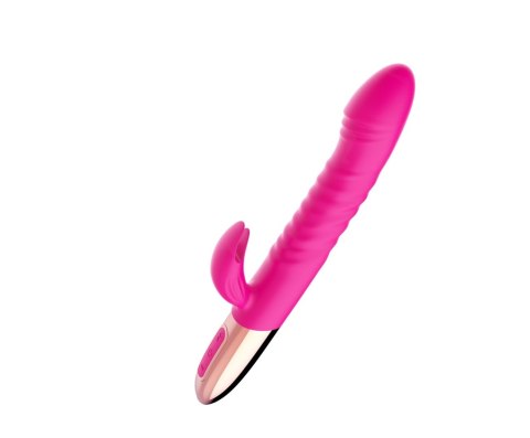 Wibrator - Rechargeable Thrusting Vibrator USB 10 Functions - Heating Wibrator - Rechargeable Thrusting Vibrator USB 10 Functions - Heating