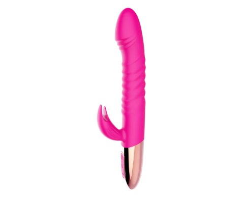 Wibrator - Rechargeable Thrusting Vibrator USB 10 Functions - Heating Wibrator - Rechargeable Thrusting Vibrator USB 10 Functions - Heating