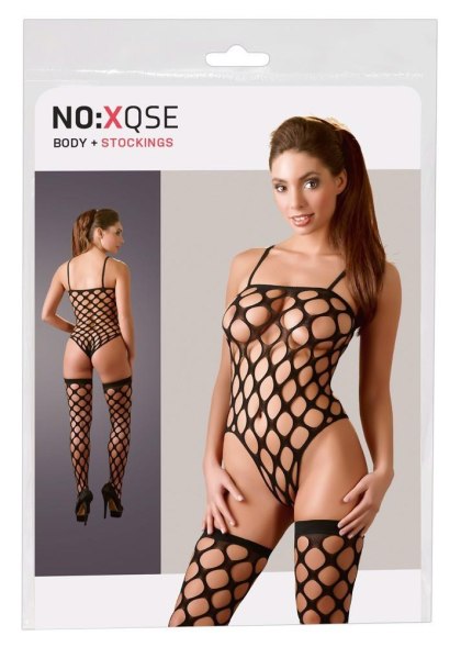 NO:XQSE - Komplet Body and Stockings S-L