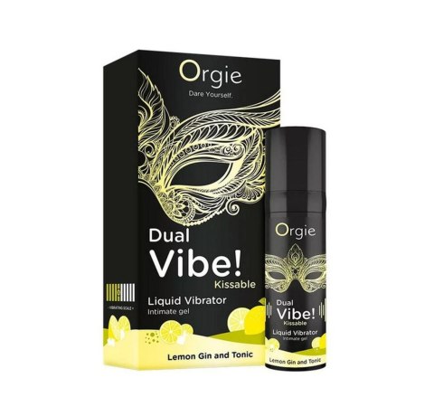 Dual Vibe! Kissable Liquid Vibrating Lemon Gin And Tonic Dual Vibe! Kissable Liquid Vibrating Lemon Gin And Tonic