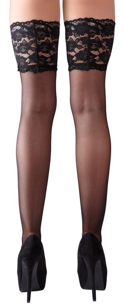 Pończochy - Hold-ups wide lace 3 Pończochy - Hold-ups wide lace 3