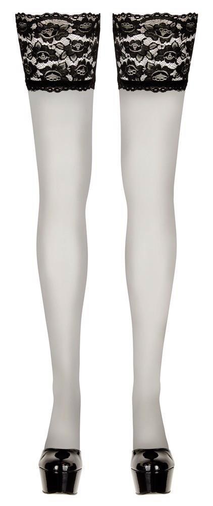 Pończochy - Hold-ups wide lace 3 Pończochy - Hold-ups wide lace 3