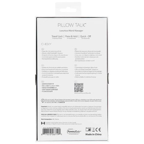 Pillow Talk - Cheeky Wand Massager Teal Pillow Talk - Cheeky Wand Massager Teal