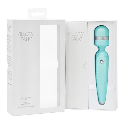 Pillow Talk - Cheeky Wand Massager Teal Pillow Talk - Cheeky Wand Massager Teal