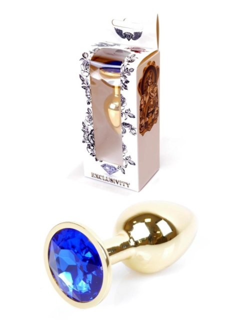 Plug-Jewellery Gold PLUG- Dark Blue Plug-Jewellery Gold PLUG- Dark Blue