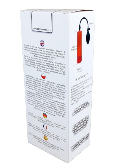 Pompka-Powerpump - Red Pompka-Powerpump - Red
