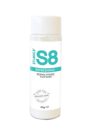 S8 - Puder do konserwacji zabawek erotyczynych - Renewal Powder 60gr Natural - WYPRZEDAŻ
