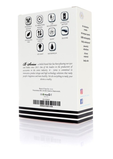 Stymulator - Licking massager with vibrating Egg USB 10 Functions Stymulator - Licking massager with vibrating Egg USB 10 Functions