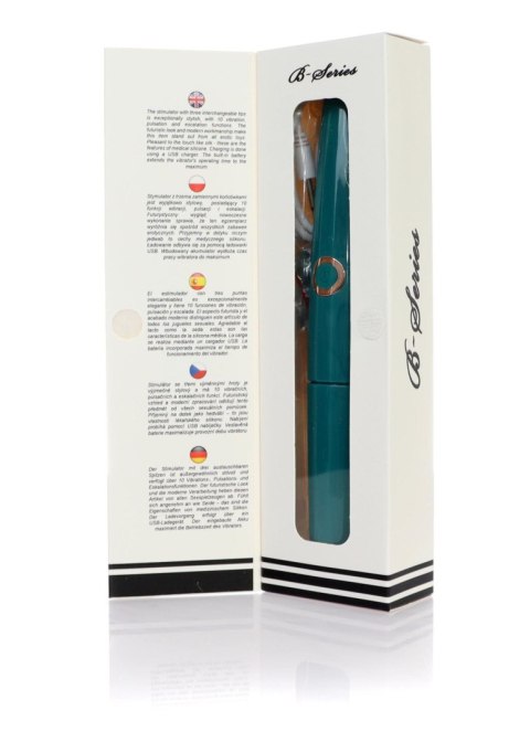 Stymulator - Massager with 3 heads USB 10 Functions Stymulator - Massager with 3 heads USB 10 Functions