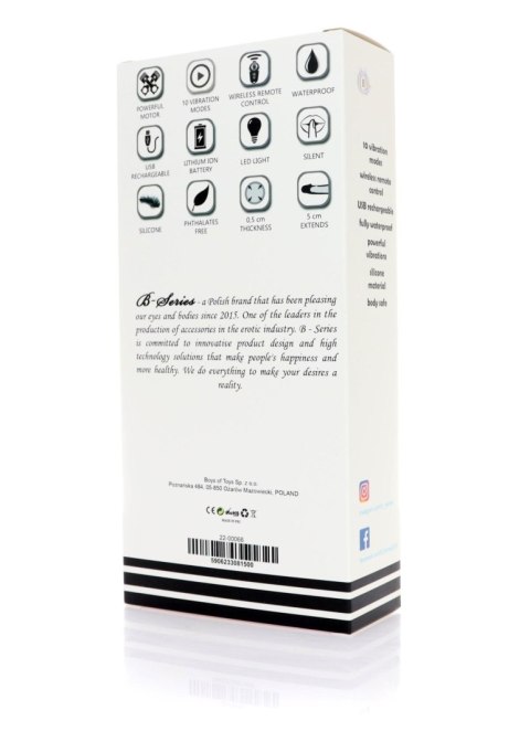 Stymulator - Vibrating Extension - USB 10 Functions / Remote Control Stymulator - Vibrating Extension - USB 10 Functions / Remote Control