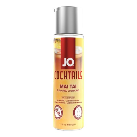 System JO - Lubrykant smakowy - H2O Lubricant Cocktails Mai Tai 60 ml System JO - Lubrykant smakowy - H2O Lubricant Cocktails Mai Tai 60 ml