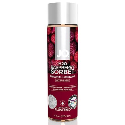 System JO - Lubrykant smakowy - H2O Lubricant Raspberry 120 ml