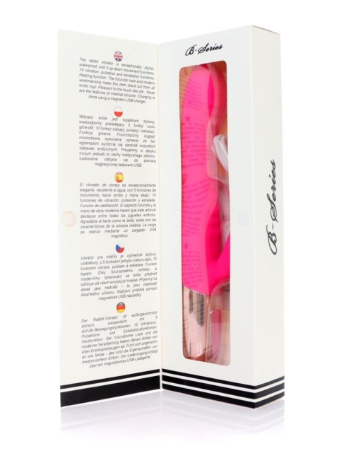 Wibrator - Rechargeable Thrusting Vibrator USB 10 Functions - Heating Wibrator - Rechargeable Thrusting Vibrator USB 10 Functions - Heating