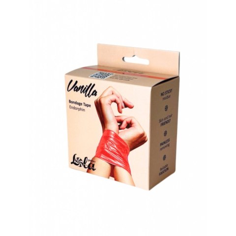 Bondage Tape Vanilla Endorphin Red Bondage Tape Vanilla Endorphin Red