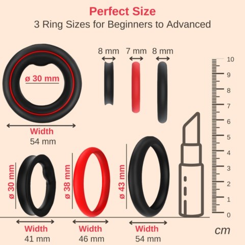 Cockring - Nappex™ Fuego - Premium Cockrings (10 Languages) Cockring - Nappex™ Fuego - Premium Cockrings (10 Languages)