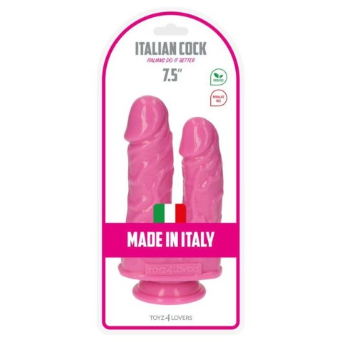 Dildo- Romolo e Remo Pink 7.5"""" Dildo- Romolo e Remo Pink 7.5""""