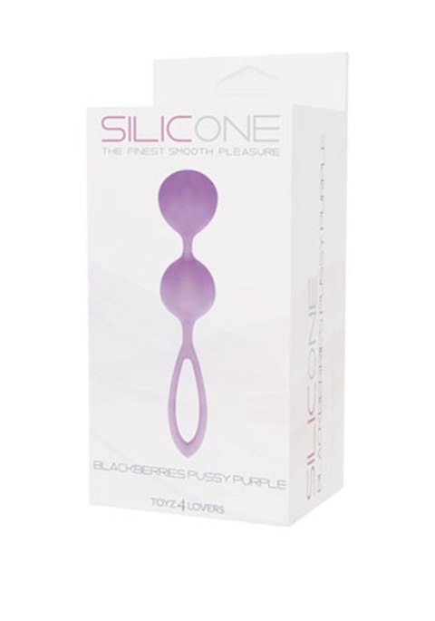 Kulki-PALLINE BLACKBERRIES PUSSY SILICONE PURPLE Kulki-PALLINE BLACKBERRIES PUSSY SILICONE PURPLE