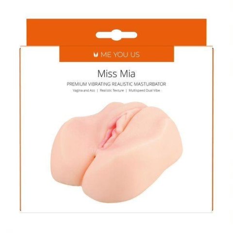 Masturbator- Me You Us Miss Mia Premium Vibrating Realistic Masturbator Flesh Masturbator- Me You Us Miss Mia Premium Vibrating Realistic Masturbator Flesh