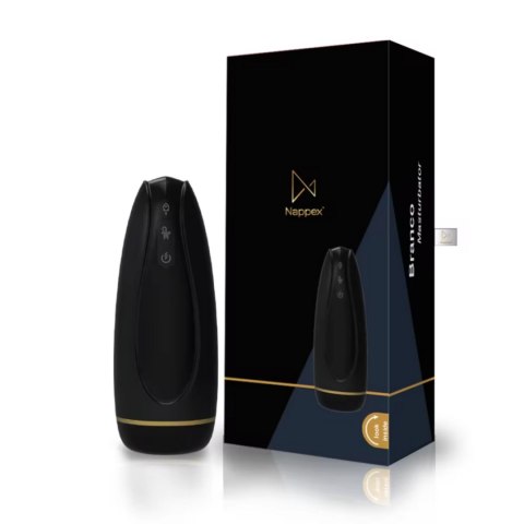 Masturbator - Nappex™ Branco Black - Premium Mastubators (10 Languages Masturbator - Nappex™ Branco Black - Premium Mastubators (10 Languages