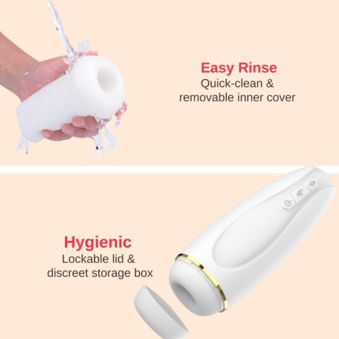 Masturbator - Nappex™ Branco White - Premium Mastubators (10 Languages) Masturbator - Nappex™ Branco White - Premium Mastubators (10 Languages)