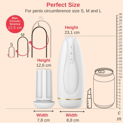 Masturbator - Nappex™ Branco White - Premium Mastubators (10 Languages) Masturbator - Nappex™ Branco White - Premium Mastubators (10 Languages)