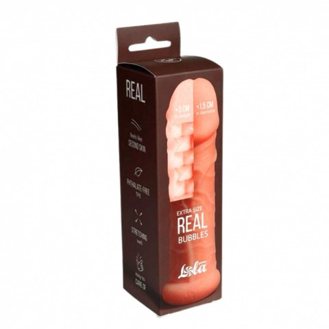 Penis sleeve Real Extra Size Bubbles Penis sleeve Real Extra Size Bubbles