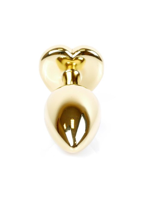 Plug-Jewellery Gold Heart PLUG- Green Plug-Jewellery Gold Heart PLUG- Green