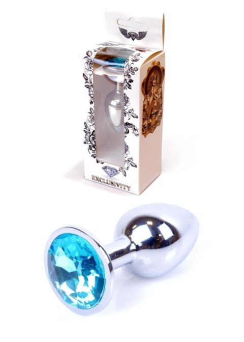 Plug-Jewellery Silver PLUG- Light Blue Plug-Jewellery Silver PLUG- Light Blue
