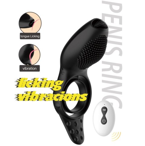 Remote powerful Tognue simulate cock ring Remote powerful Tognue simulate cock ring