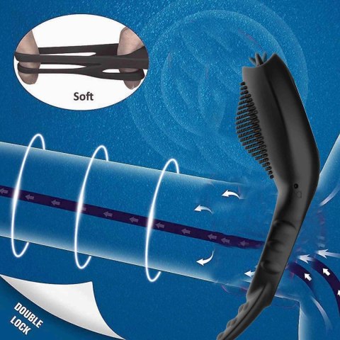 Remote powerful Tognue simulate cock ring Remote powerful Tognue simulate cock ring