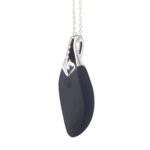 Vibrating necklace Liberty Leaf Black Vibrating necklace Liberty Leaf Black