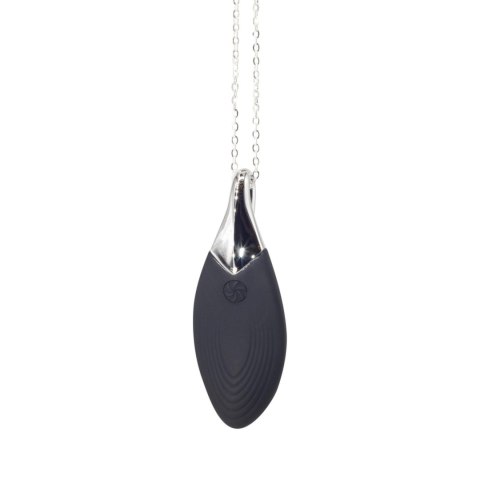 Vibrating necklace Liberty Leaf Black Vibrating necklace Liberty Leaf Black