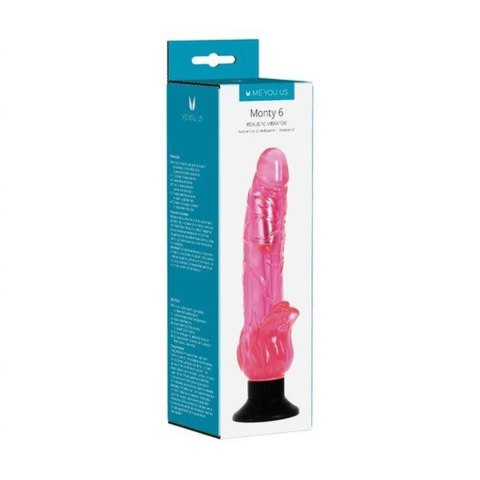Wibrator- Me You Us Mounty 6 Realistic Vibrator Pink Wibrator- Me You Us Mounty 6 Realistic Vibrator Pink