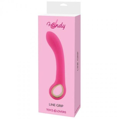 Wibrator-VIBRATORE CLASSICO HANDY LINE GRIP PINK Wibrator-VIBRATORE CLASSICO HANDY LINE GRIP PINK